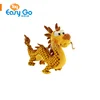 Yellow Animal Stuffed Realistic Dragon Plush Toys