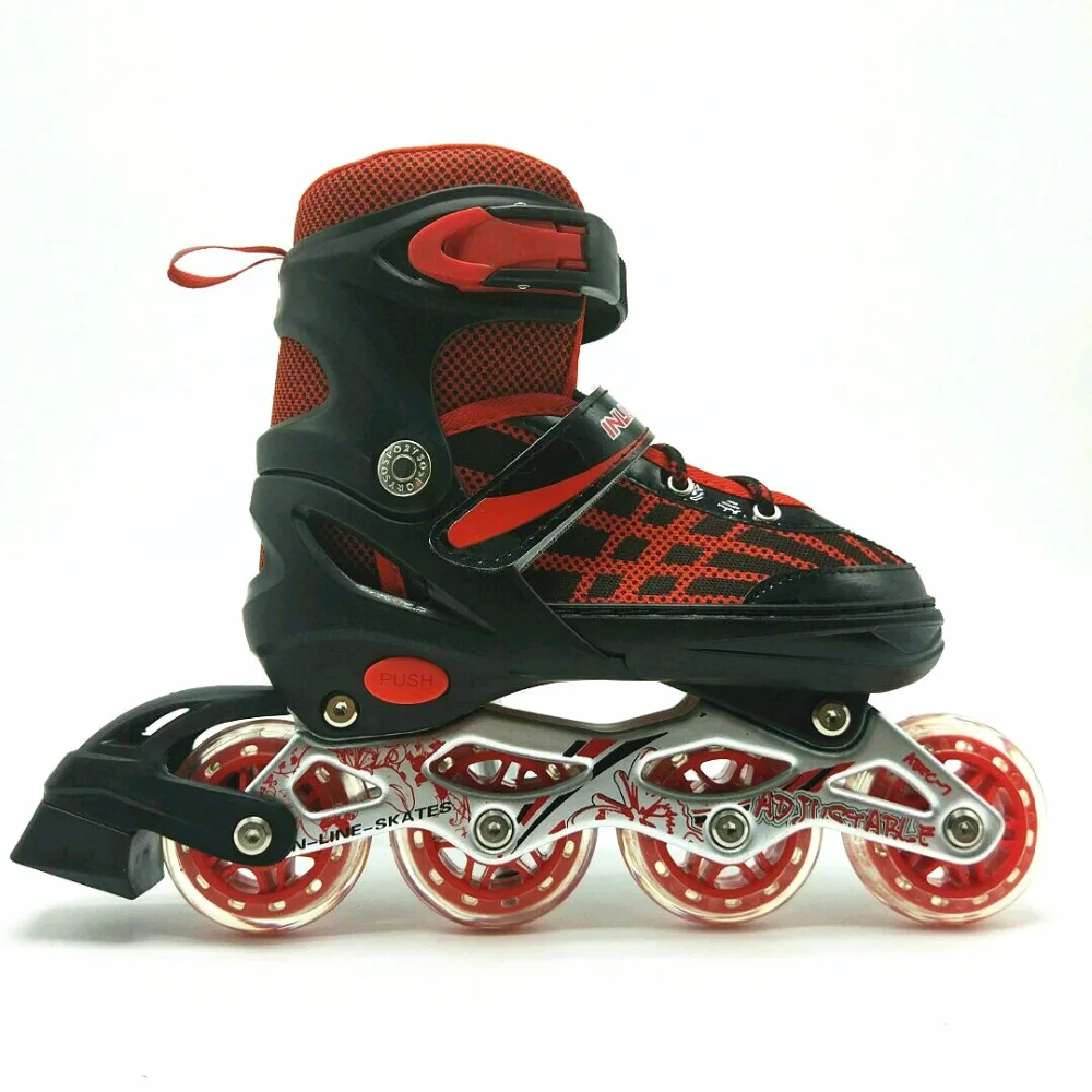 
2020 adjustable roller blade skate wheels 70mm 4 wheel roller skate 