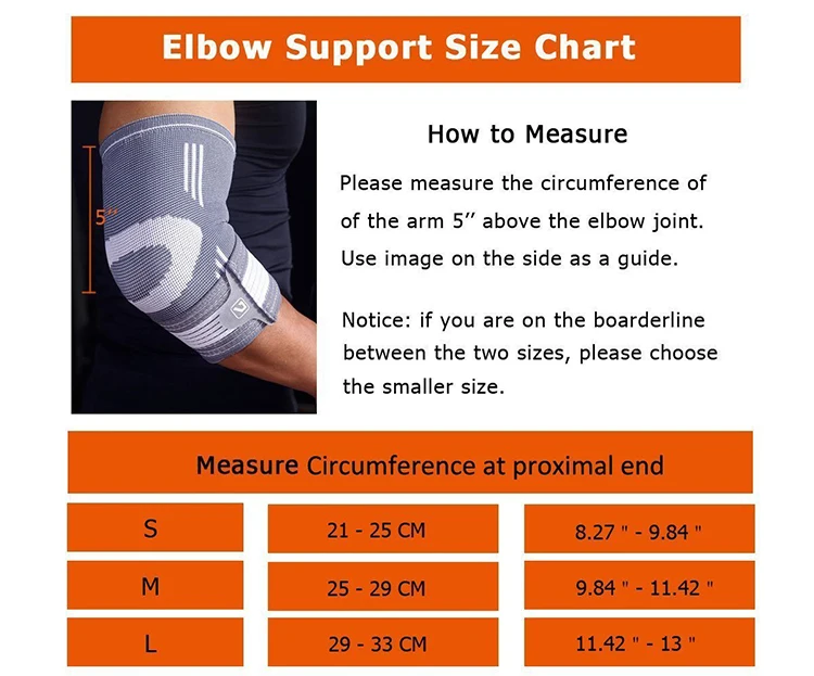 Elbow Brace Golf Tennis Support Sports Pad Guard Gym Sleeve Wrap Arm Pain