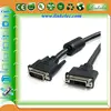 Dual Link DVI-I Cable (24+5 pin) with ferrites computer monitors cable