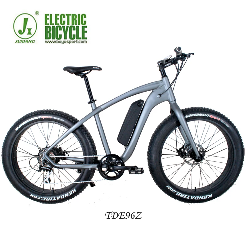 juxiang factory fat tire electric snow bike with high quality derailleur and motor