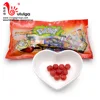 Red color new hard candy in bag funny color your tongue