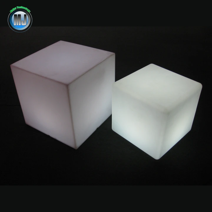 led plastic light cubes