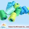Wuhan supplier Ne24s/2 core spun polyester dope dyed sewing thread
