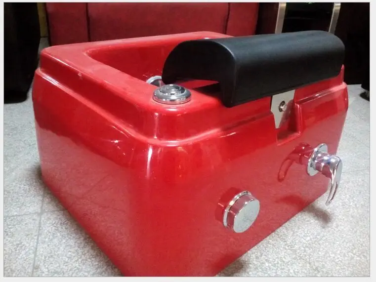 Salon spa fiberglass basin pedicure sink foot bowl