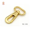 China wholesale solid round eye brass snap hook,alibaba gold trigger swivel spring snap hook , bolt swivel spring snap hook