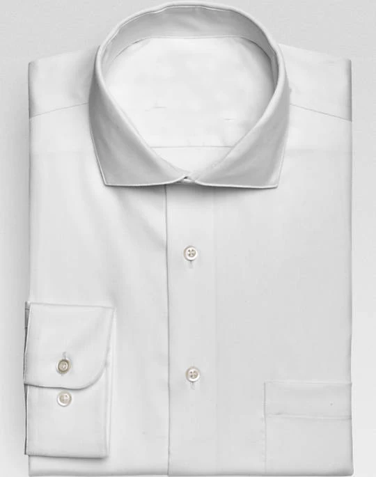 White Wedding Shirt For Men Groom Wear 