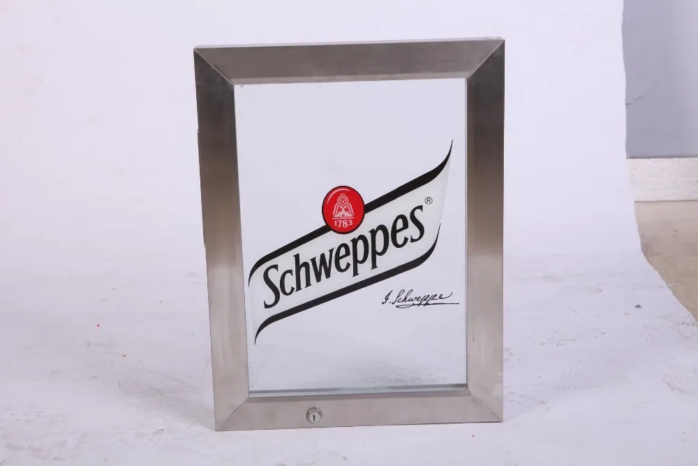 
economical aluminium frame wine cooler glass door 