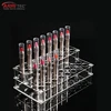 Custom retail store counter top 4 tier clear lipstick acrylic display shelf