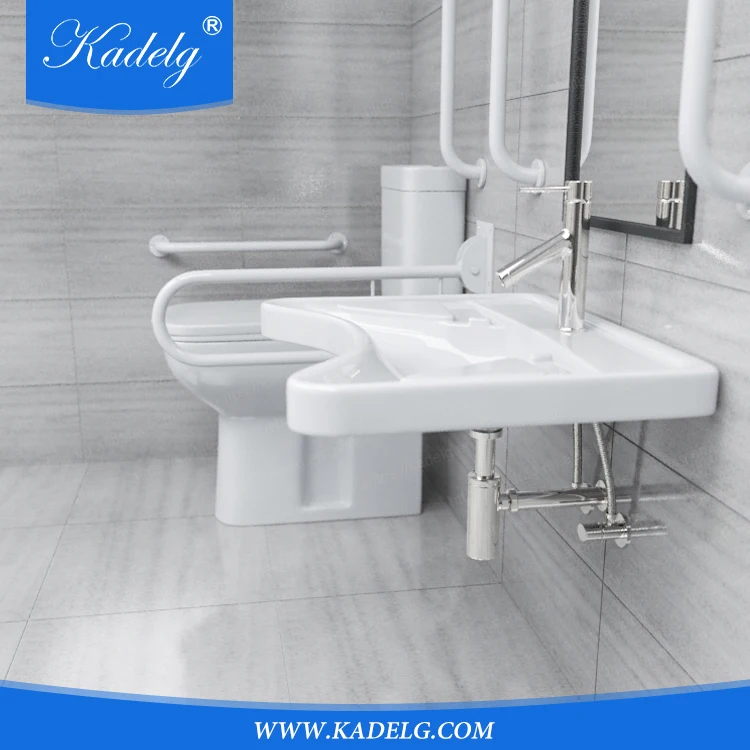 Bathroom Two Piece Ceramic Handicap Toilets For Sale With Sink Buy