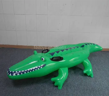 alligator inflatable pool toy