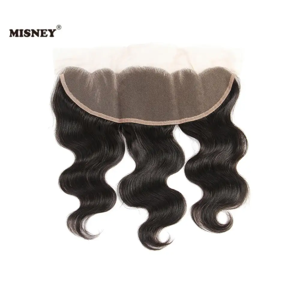 

wholesale virgin human hair extensions 13*4 Peruvian virgin hair lace frontal with baby hair 16inch silky straight natural black
