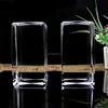 Wholesale blank crystal cube for 3d laser engraving glass block