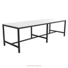 Long Bar Leaner Table bar counter staff lunch room dinning table
