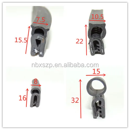 anti uv protective extrusion boat rubber strip for car