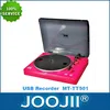 2015 Hot-selling Recordable Turntable with USB output port connecting computer