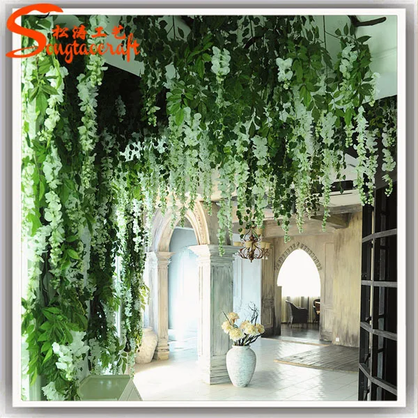 Cheap Wholesale Artificial Decorative Bines Plastic Vines Artificial