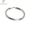 Round nickel metal 15mm split ring