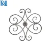 Ornamental Decorative Antique Wrought Iron Staircase Scroll Rosette Panels