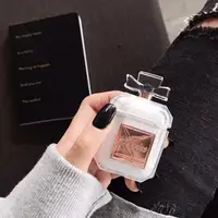 

Luxury Fashion Silicone AirPod Case Cover Perfume Bottle Design