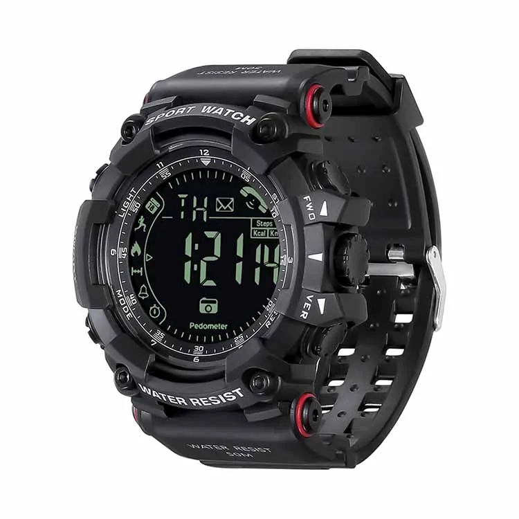 

China manufacturer techno digital sport watches with pedometer, N/a
