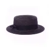 New Style Parent child beach sun hats bow hand made women flat fedora straw hat