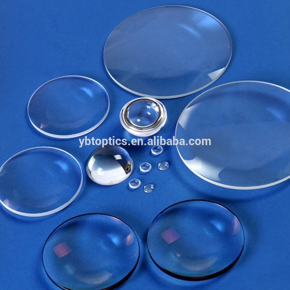 Customization high quality glass plano convex lens optical for led lens