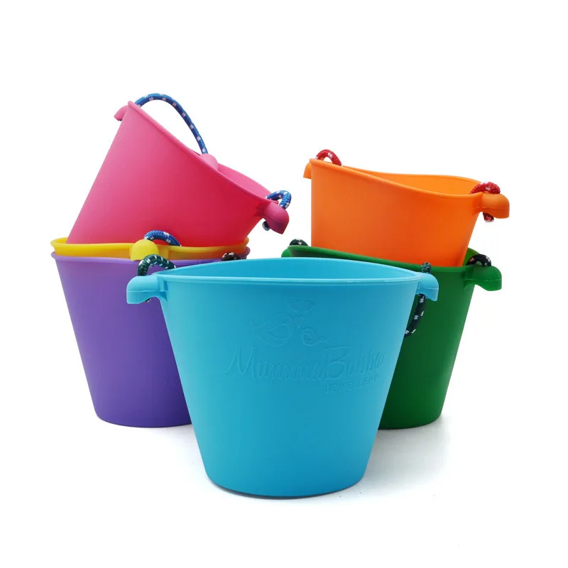 

Food Grade Silicone Fold Bucket for Garden, Kitchen, Outdoor, Colorful