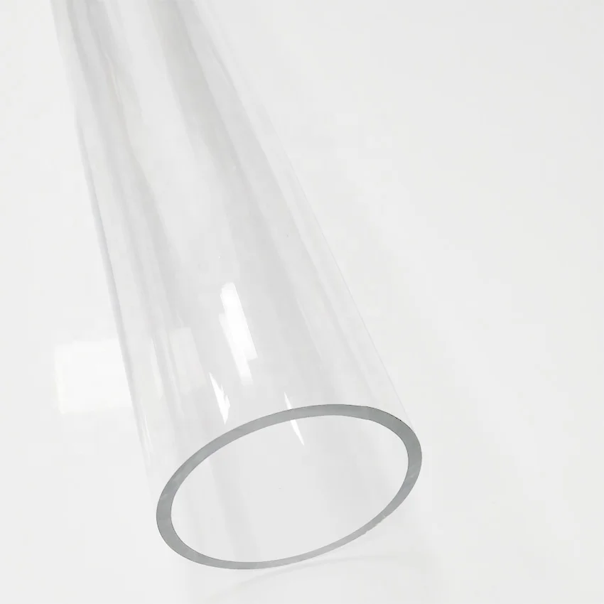 Clear Large Diameter Polycarbonate Plastic Tubing Pc Tube Pmma Pet Petg