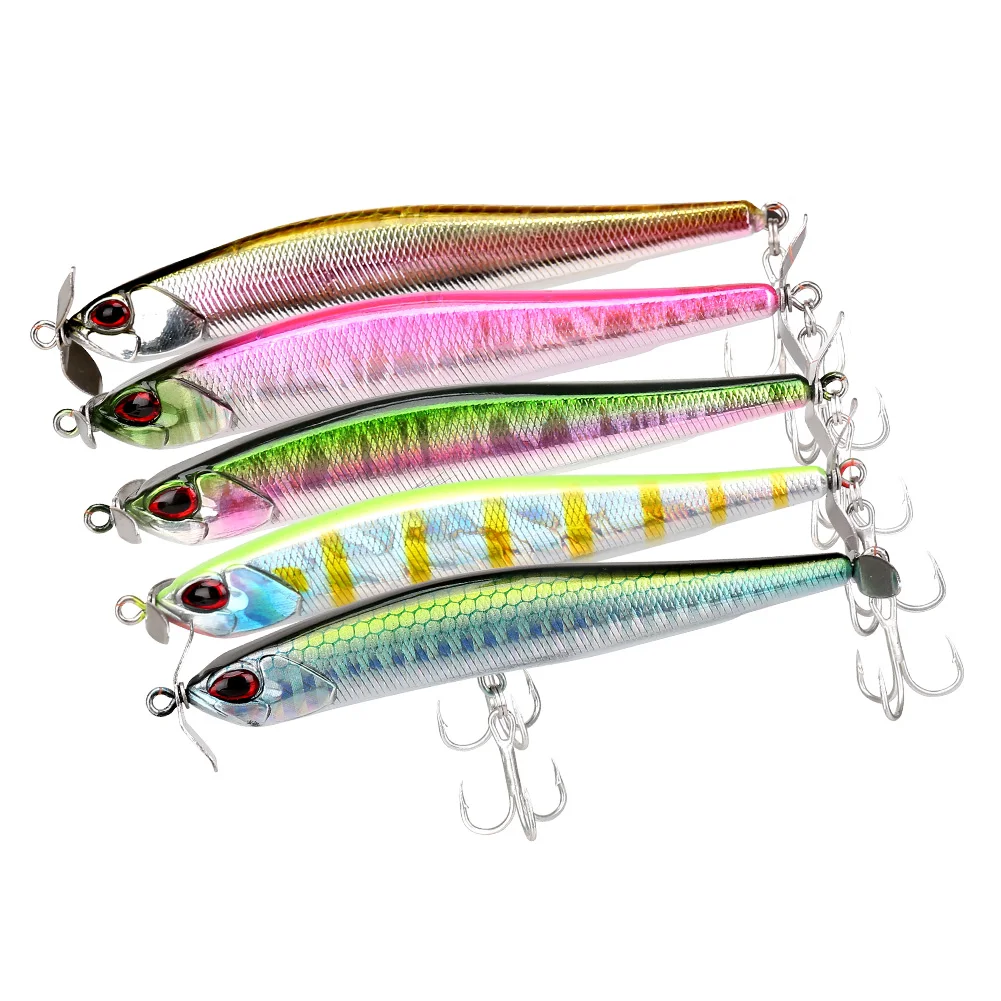 

Wholesale Artificial Fishing Pencil Lure 100MM Bait, Vavious colors