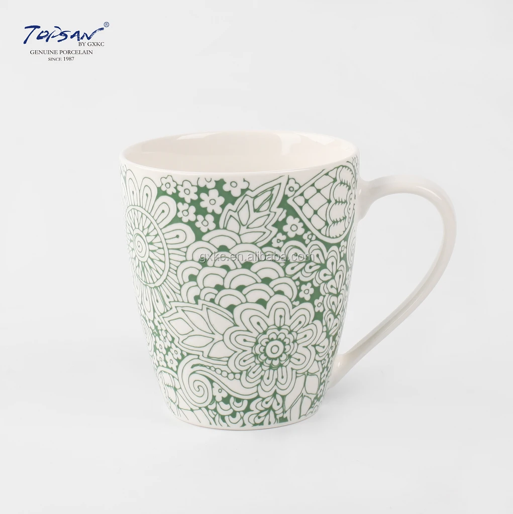 Wholesale Ceramic Mugs With Embossed In-glazed Pattern - Buy Wholesale Ceramic Mug,Ceramic Mug 