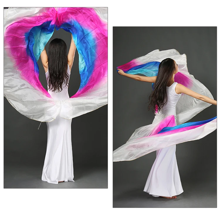 Performance Professional Belly Dancing Silk Double Veil For Women Buy