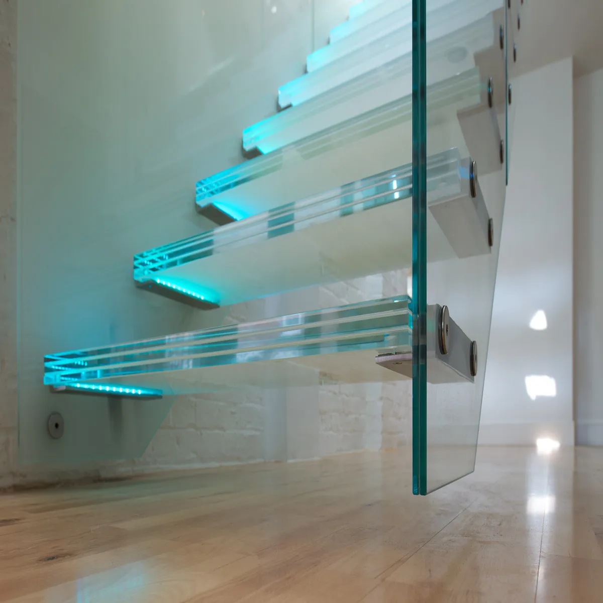 Glass Stairs 620mm Tempered Laminated Safety Glass Panel For Stairs