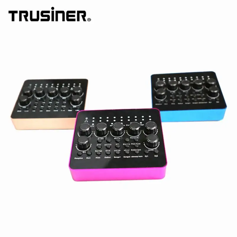 

Good Quality Mic External Studio Recording Sound Card