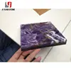 60% Off Natural Quartz Crystal Amethyst Geode Gemstone Agate Floor Tile Green Coaster For Hotel Project
