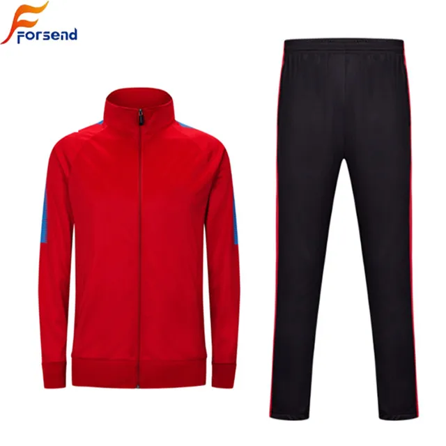 

Custom Wholesale Red Soccer Jacket, Custom color