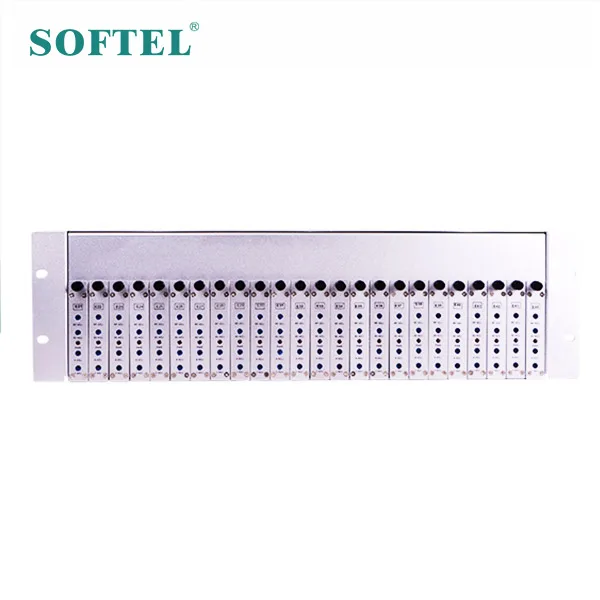 

Rack Mounted chassis Cable TV Modulator 24 IN 1 RF Modulator
