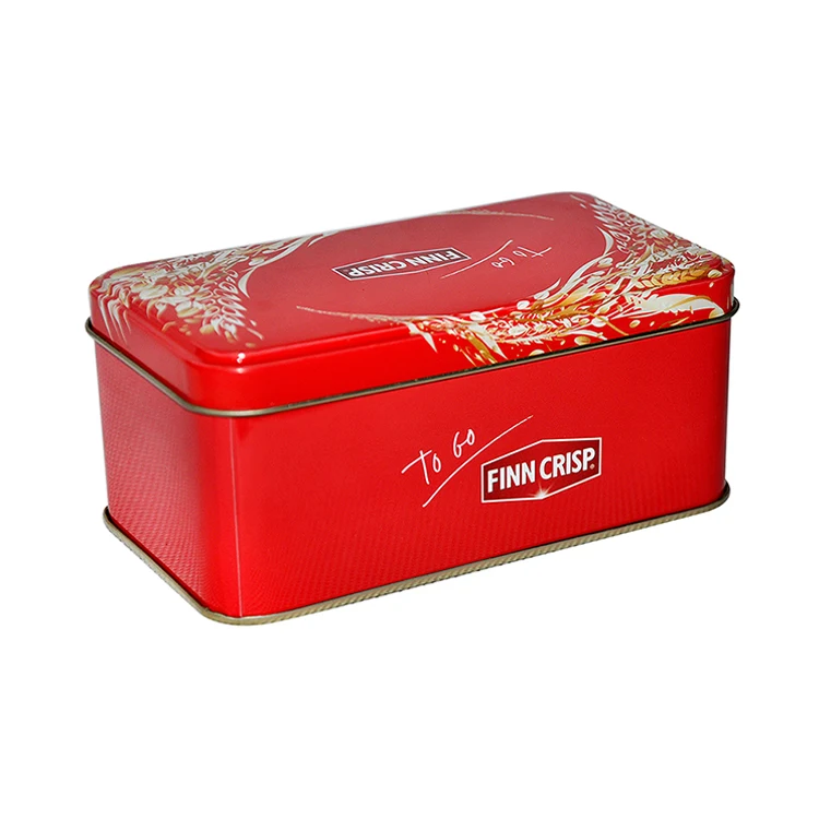 Food grade packaging tins for butter cookies promotional cookie tin boxes