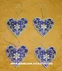 Heart Shape Christmas Tree Hinging Ornament