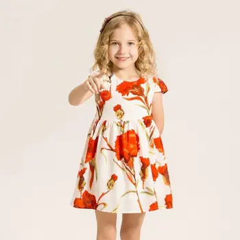 best-selling toddler clothes printed plus size baby doll dress