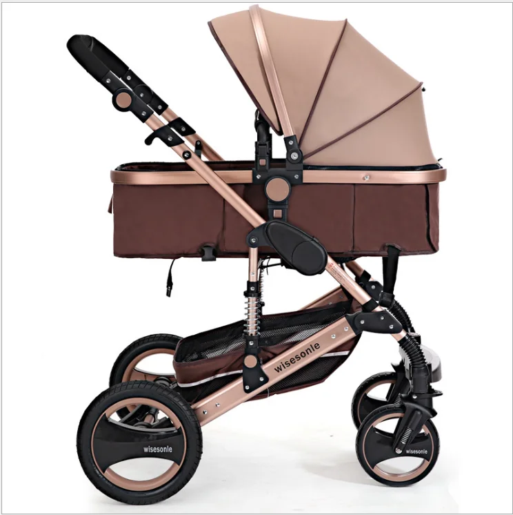 

2019 steel gold color /hot sale classic baby strollers pram, Blue, purple,red, pink, gray, gold, or customized