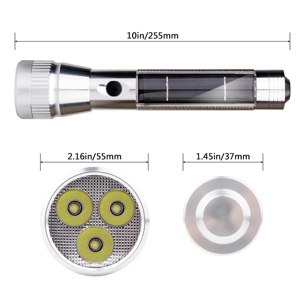 Shop Adjustable Solar Light Parts - Strong LED Flashlight