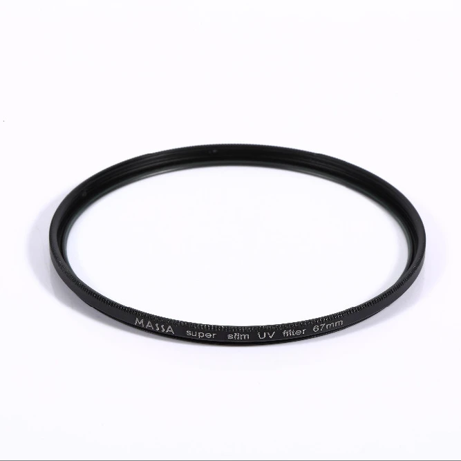 

MASSA 77MM camera lens Optical Glass UV filter, Black