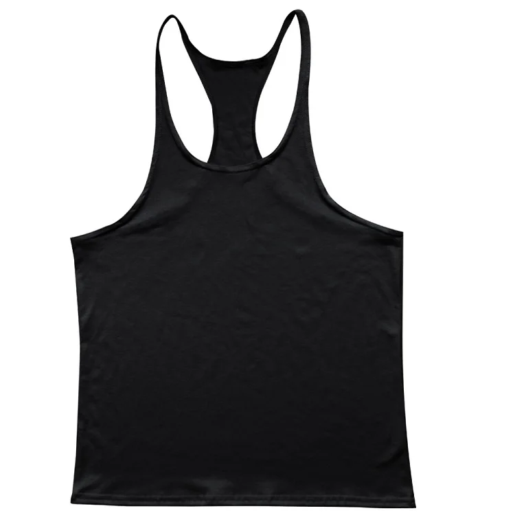 

Wholesale European and American Men's Curling Sports Vest Bodybuilding Cotton Tank Top, N/a