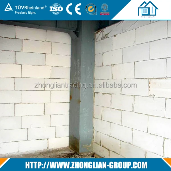 
building materials lightweight cheap waterproof exterior wall siding AAC panel 