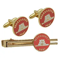 Diamond Cut Promotion Custom Metal Men's Stainless Steel Cufflink Blank 