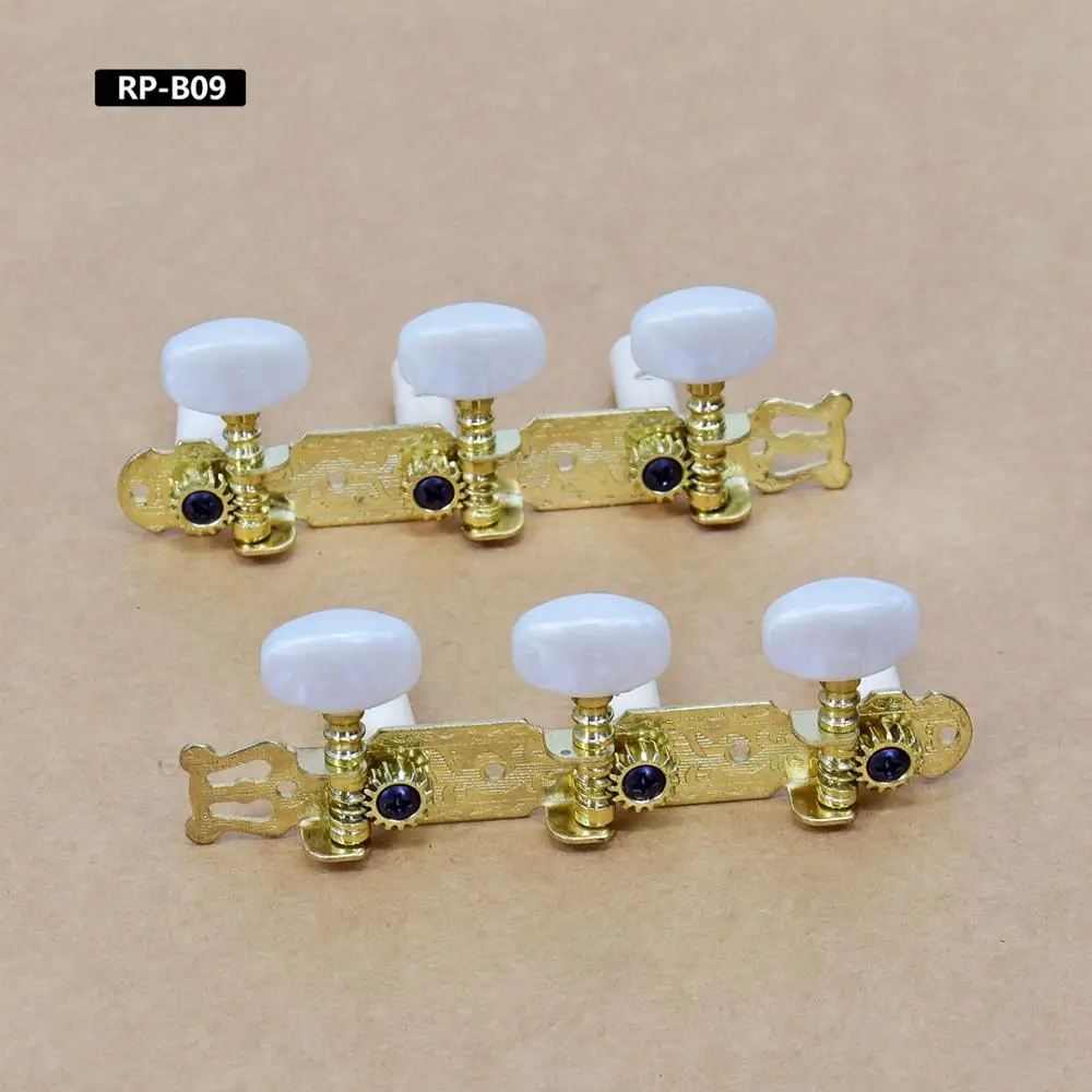 

Musical instrument accessories Gold classical guitar tuning pegs