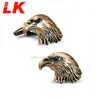Custom logo 3d enamel animal eagle shaped antique metal lapel pins