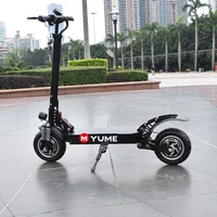 

Yume 2 wheel electric motorcycle scooter folding electric scooter for sale
