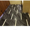 Black Ancient Wood Marble Flooring Decorative Stone Timber Tiles
